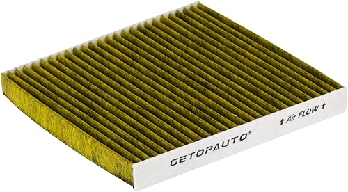 Miniatura 4 de PA5359 PM2.5 Filtro de aire de cabina con carbón activado apto para Freightliner M2 106 112 108SD 114SD 122SD camiones o autobuses reemplaza