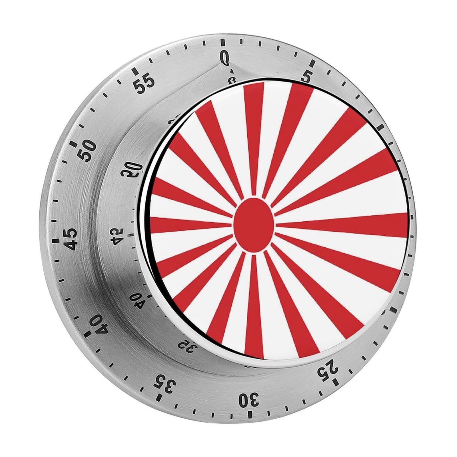 Japanese Rising Sun Flag Mechanical Rotary Timer, Used for Daily Timing