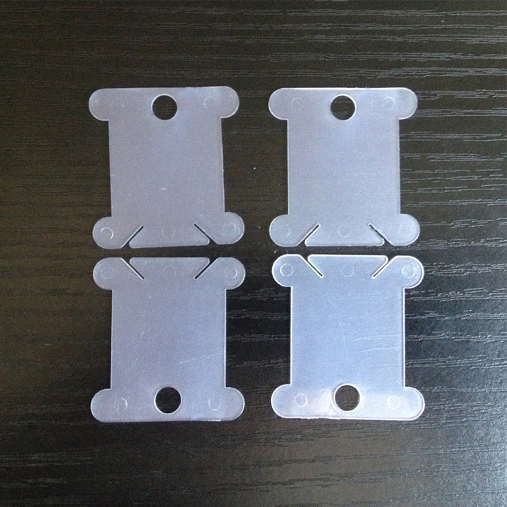 SHINEOFI 100 Pièces Lot De Supports De Fil Plastique Pour Tricot Couture Crochet Et Tissage Enrouleur De Fil