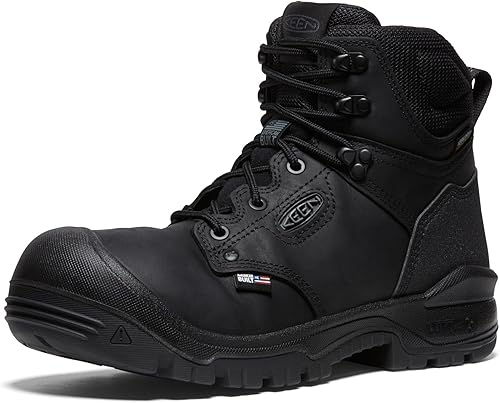 Miniatura 1 de KEEN Utility Independence - Botas de trabajo impermeables con punta suave para hombre (6 pulgadas)