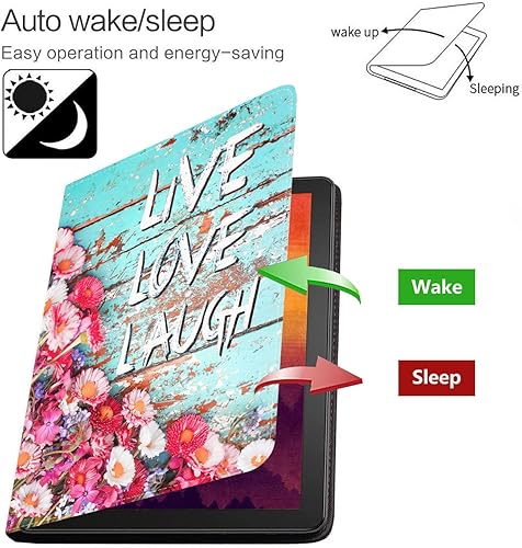 Miniatura 9 de Funda para iPad de 10 generación 2022 de 10.9 pulgadas, funda delgada de piel sintética plegable con función de reposoencendido automático para iPad