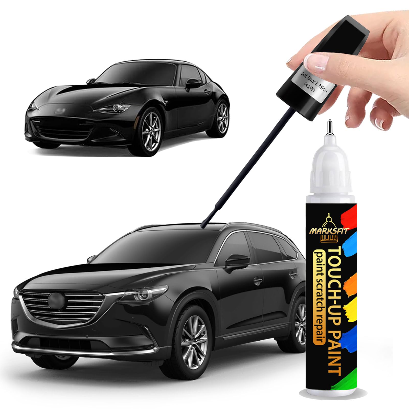 Amazon.com: Jet Black Mica(41W) Touch Up Paint Pen Compatible with
