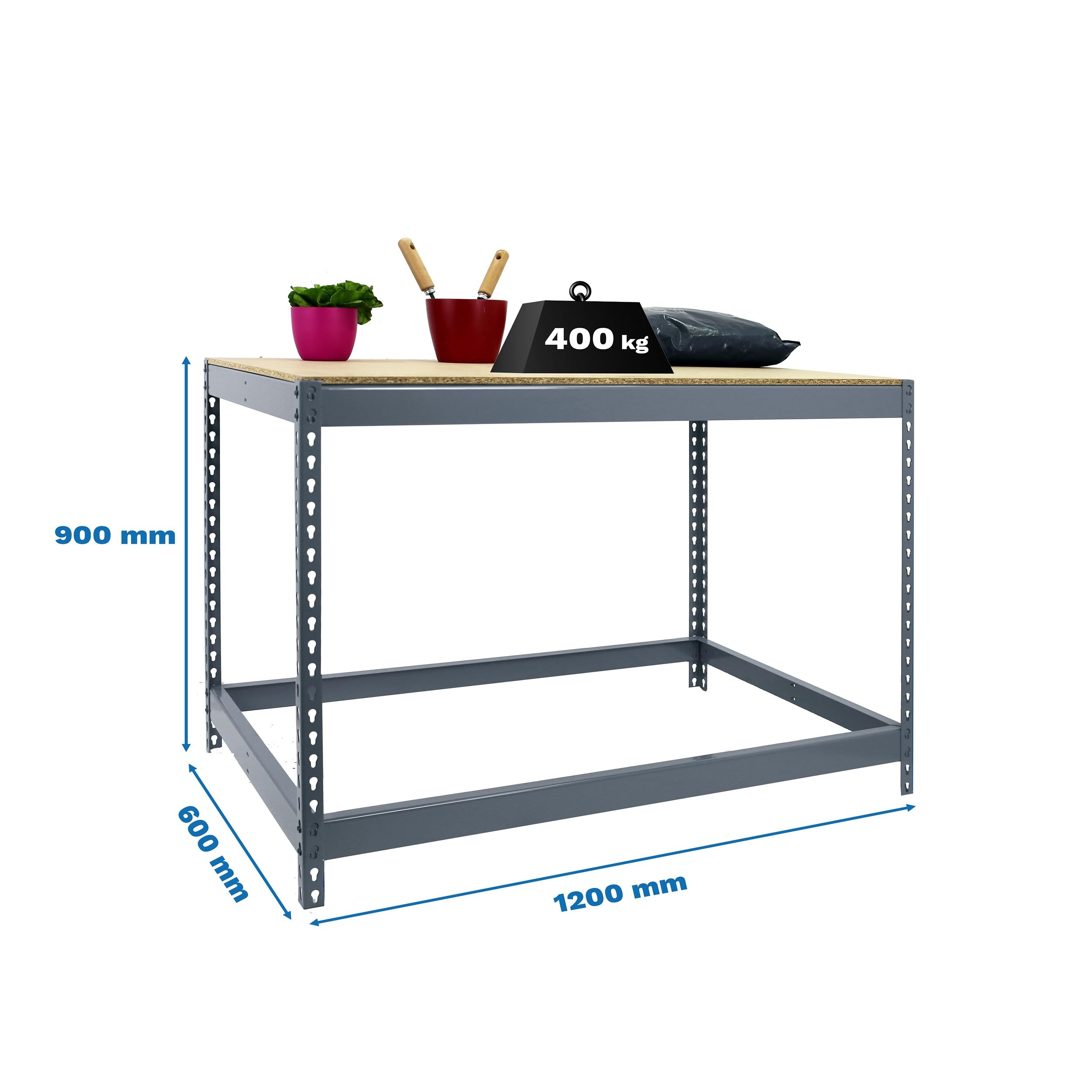 Simon Rack Banco da lavoro officina 1200x600 mm - BT Basic