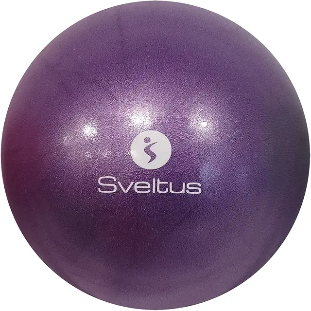 Sveltus Yoga Ball violett 25 cm für Muskelaufbau und Entspannung