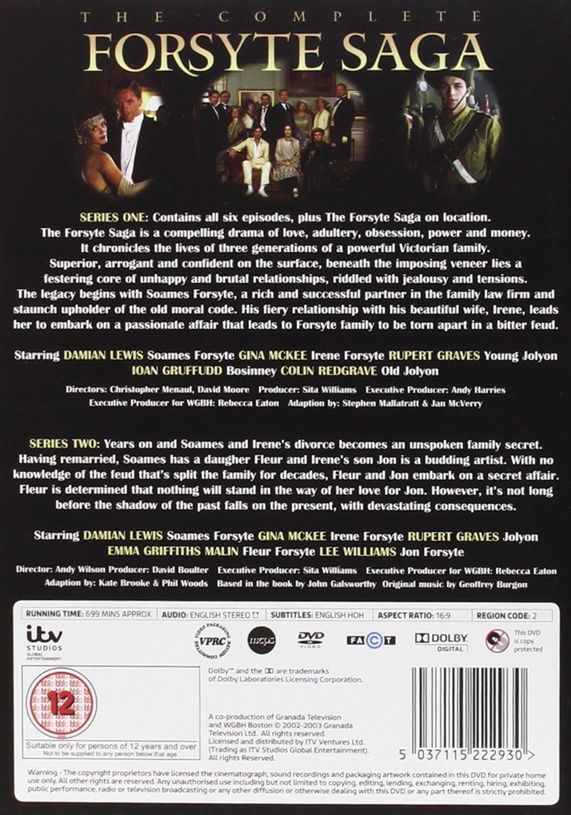 Forsyte Saga - Series 1 & 2 [4 Disc] [Edizione: Regno Unito] [Edizione: Regno Unito]