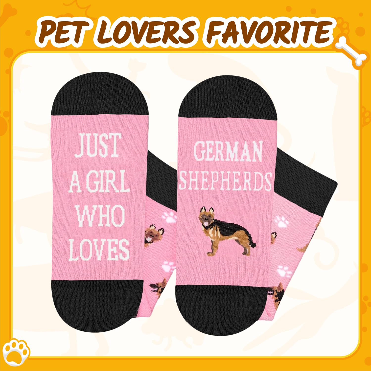 HAPPYPOP Funny Dog Lover Gifts - Husky Chihuahua Socks for Women, Beagle Valentine Gifts