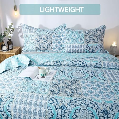 Miniatura 4 de Juego de ropa de cama Kasentex edredón con fundas decorativas, diseño en tejido de microfibra colorido, prelavado