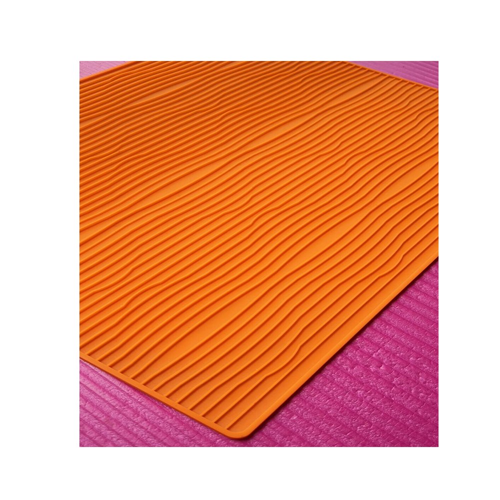 Cuisine Countertop Pliable Silicon Égouttoir Tapis De Tapis D