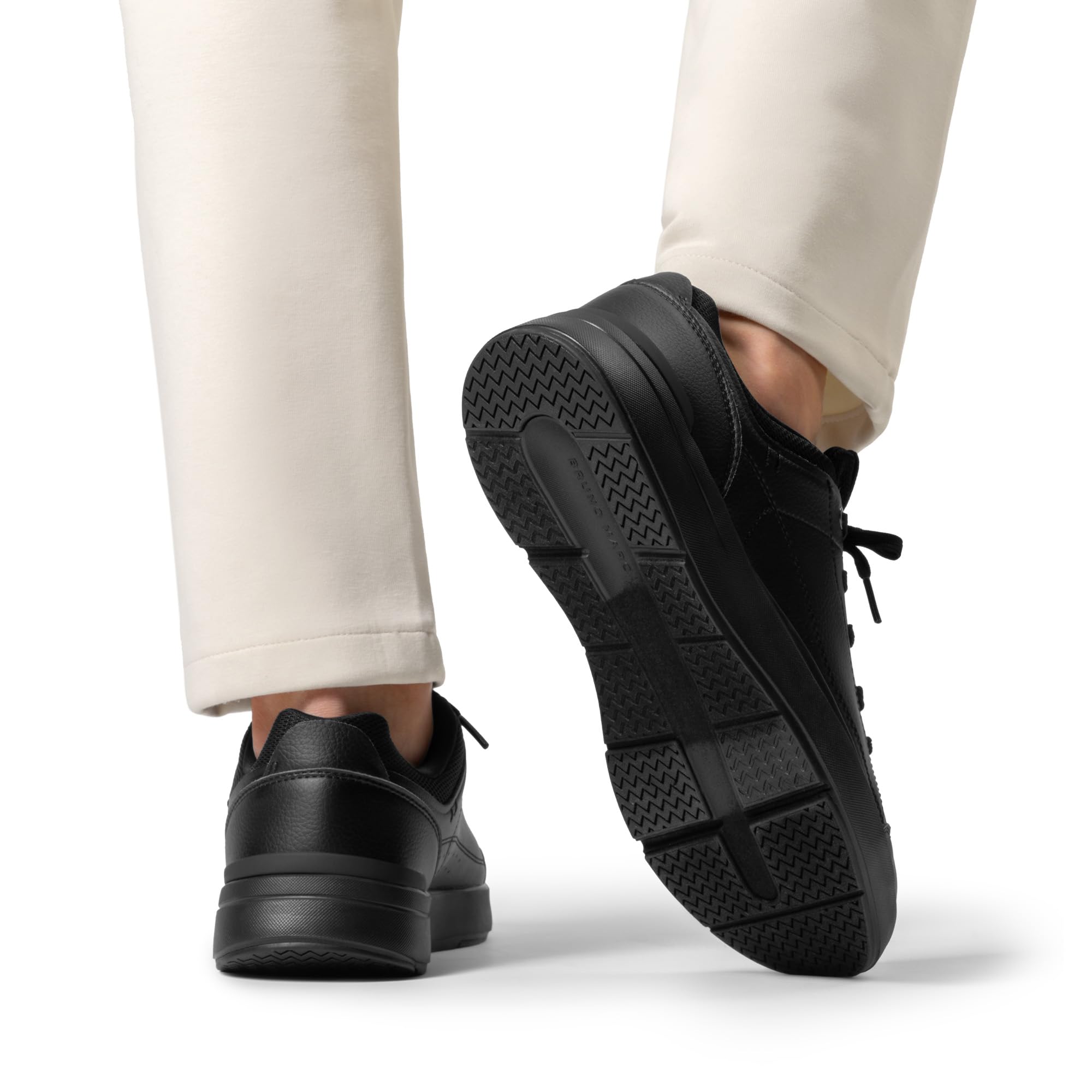 Bruno Marc Tenis de vestir casuales ligeros y antideslizantes para hombre, transpirables, cómodos