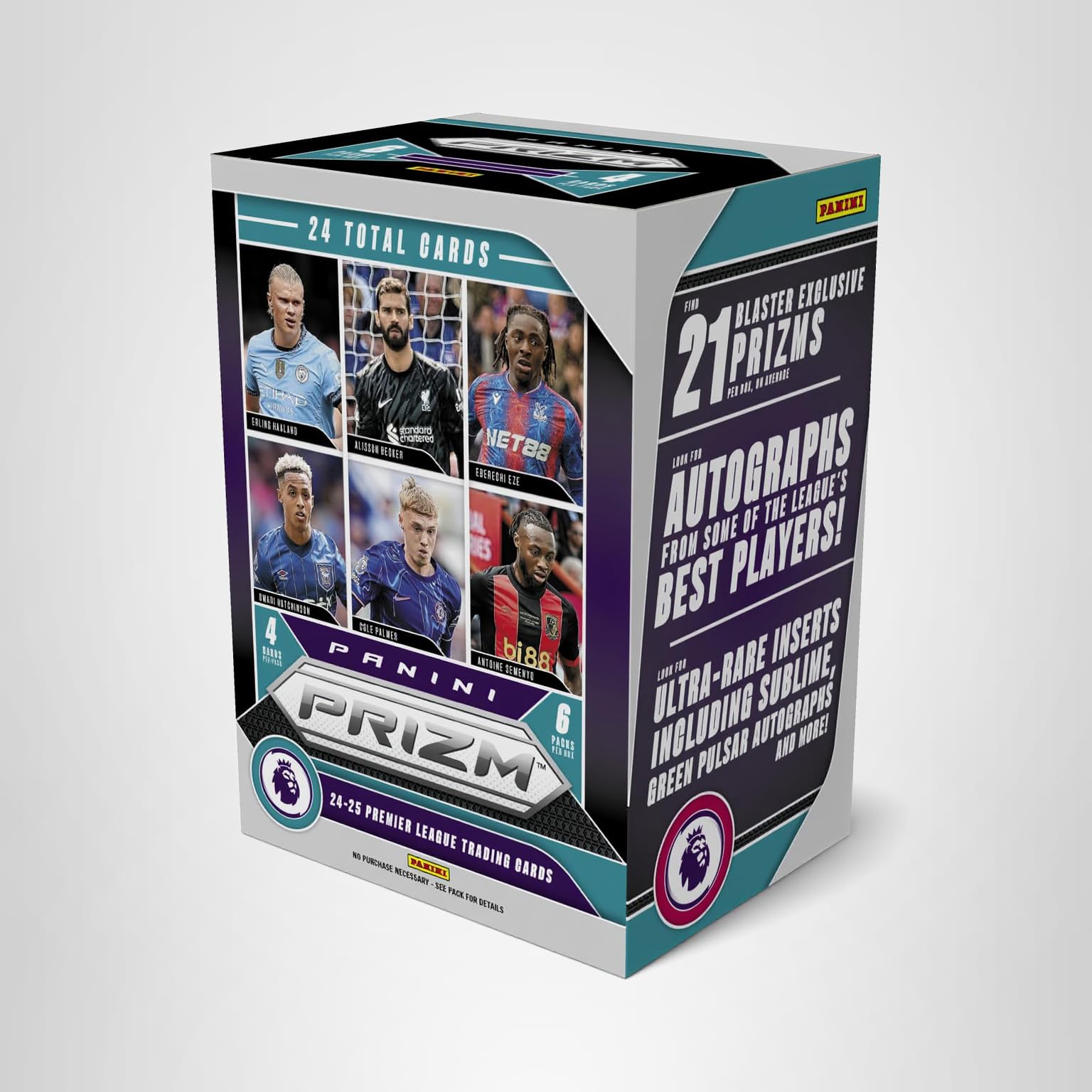 Amazon.com: 2024–25 Panini Prizm Premier League Blaster Box – EPL