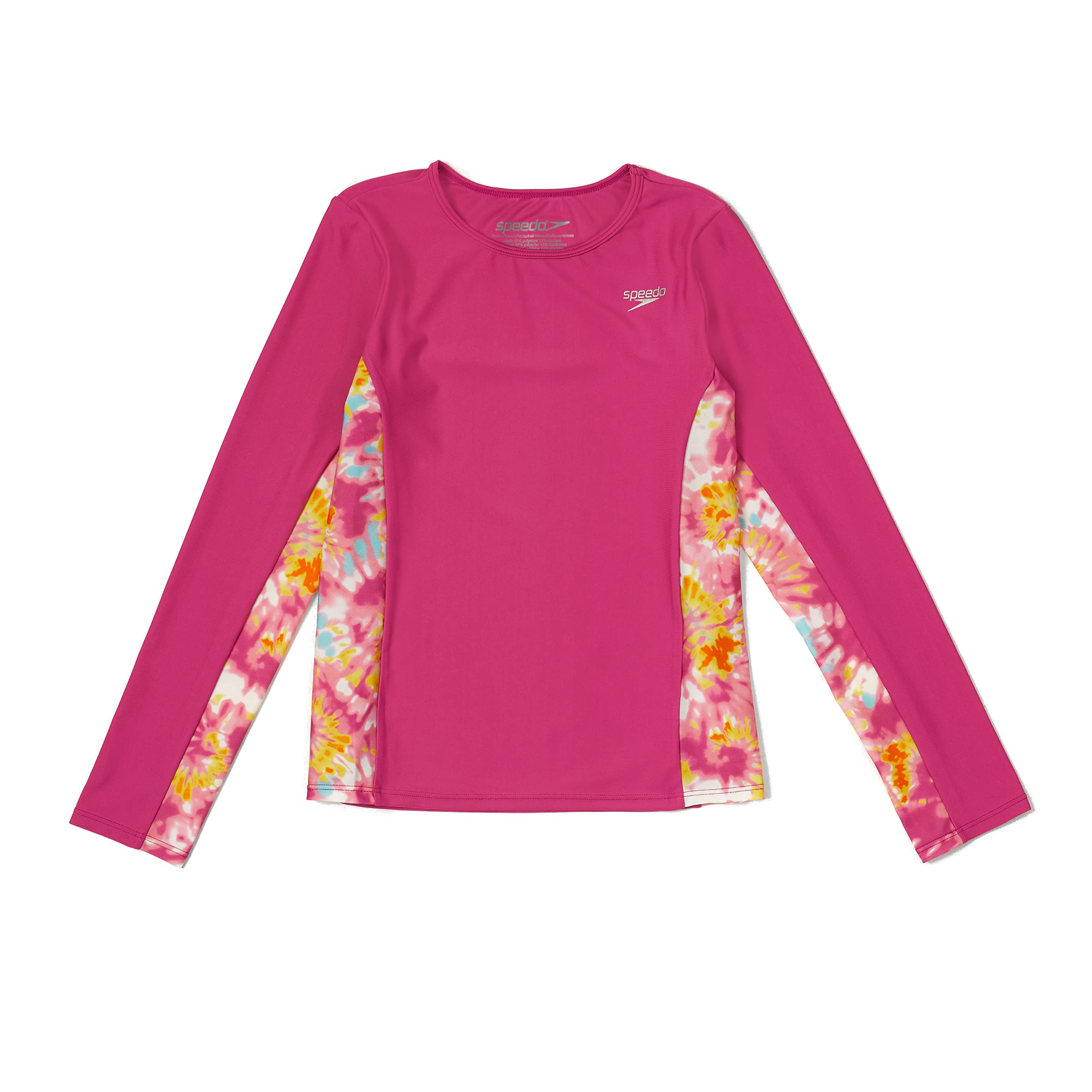 Speedo Girl's Uv Swim Shirt Long Sleeve Rashguard