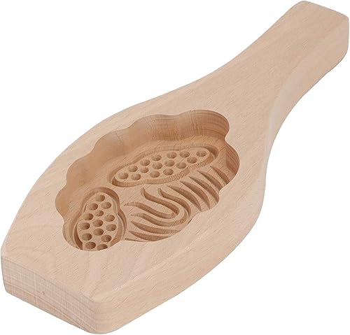 Miniatura 7 de Tnfeeon Hornear Wood Mooncake DIY Herramientas de decoración de cocina Bollo al vapor Pastelería (Lotus)