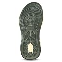 Kraasa Glide Gear Men's Eva Casual Clogs for Everyday use | Sandals with Adjustable Back Strap | Lightweight, Comfortable GreenCream UK 9 gallery image
