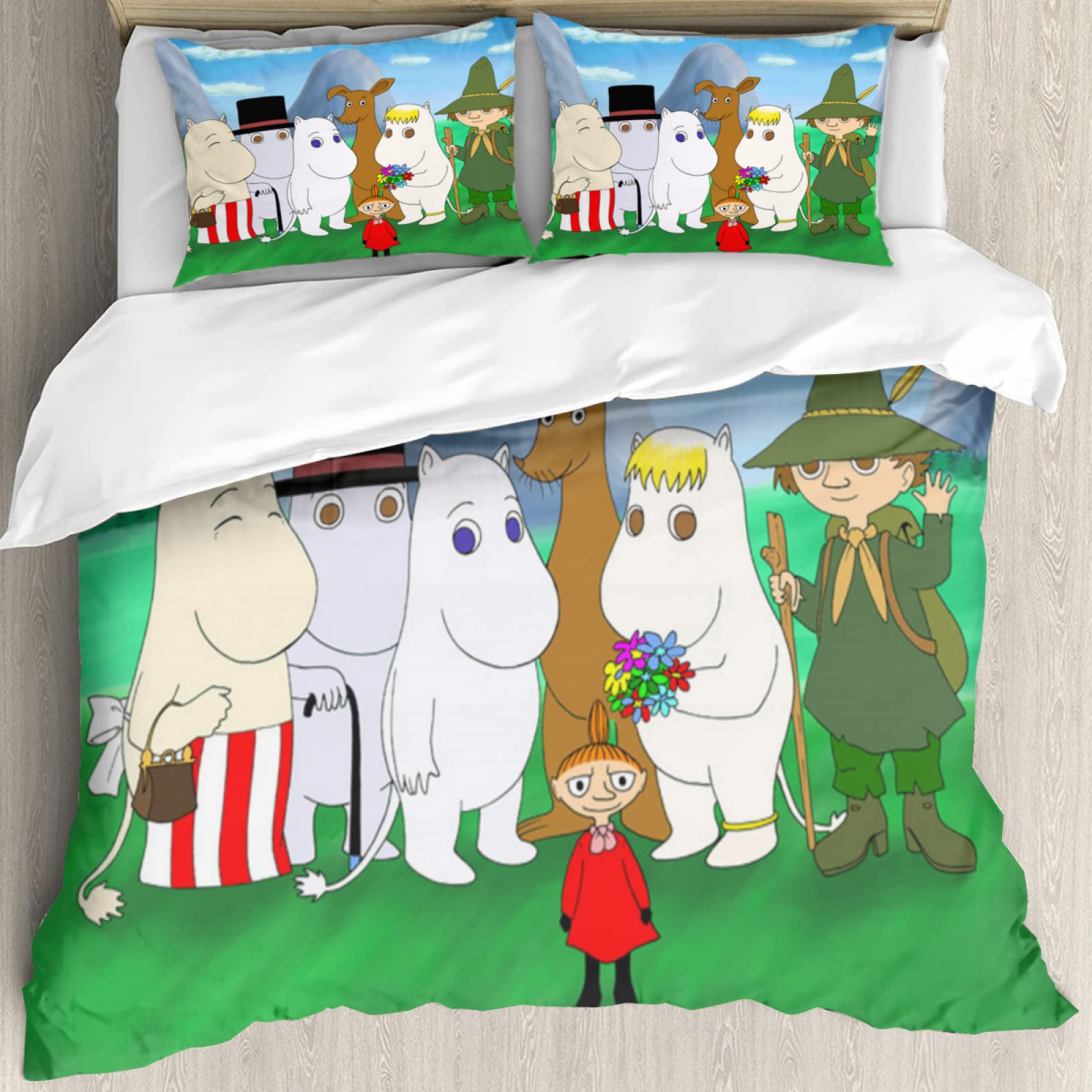 ムーミン　ミイ　布団カバー　セット Amazon｜Moomin ムーミン ちびのミイ 布団カバー 3点セット 布団