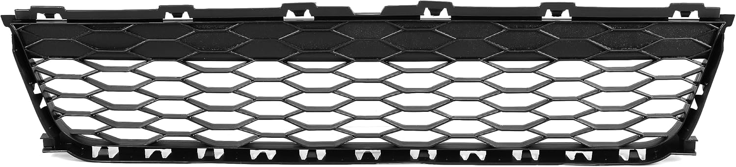 HECASA Front Bumper Lower Grille Grill Compatible with 2016-2017 Ford Explorer 2016-2019 Ford Police Interceptor Utility Replacement for FB5Z17K945AA Black PP