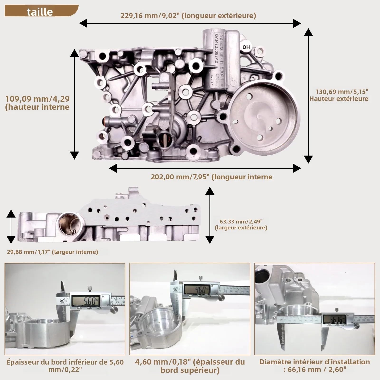 Getriebe-Ventilblock Für Audi DQ200 0AM325066AC Getriebeventilteile