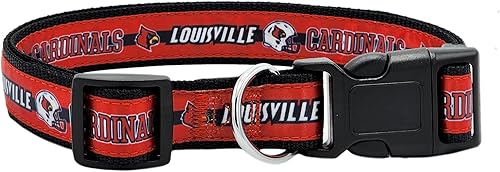 Miniatura 91 de Collar para mascotas NCAA - Resistente, fuerte, duradero y ajustable, collar de perro NCAA -, Bulldogs de Mississippi State, L, Team