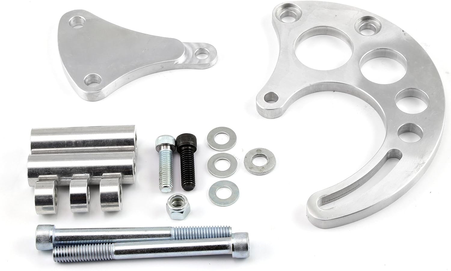 Speedmaster PCE233.1006 Compatible with Chevy BBC 454 Long Pump Billet Power Steering Pump Bracket