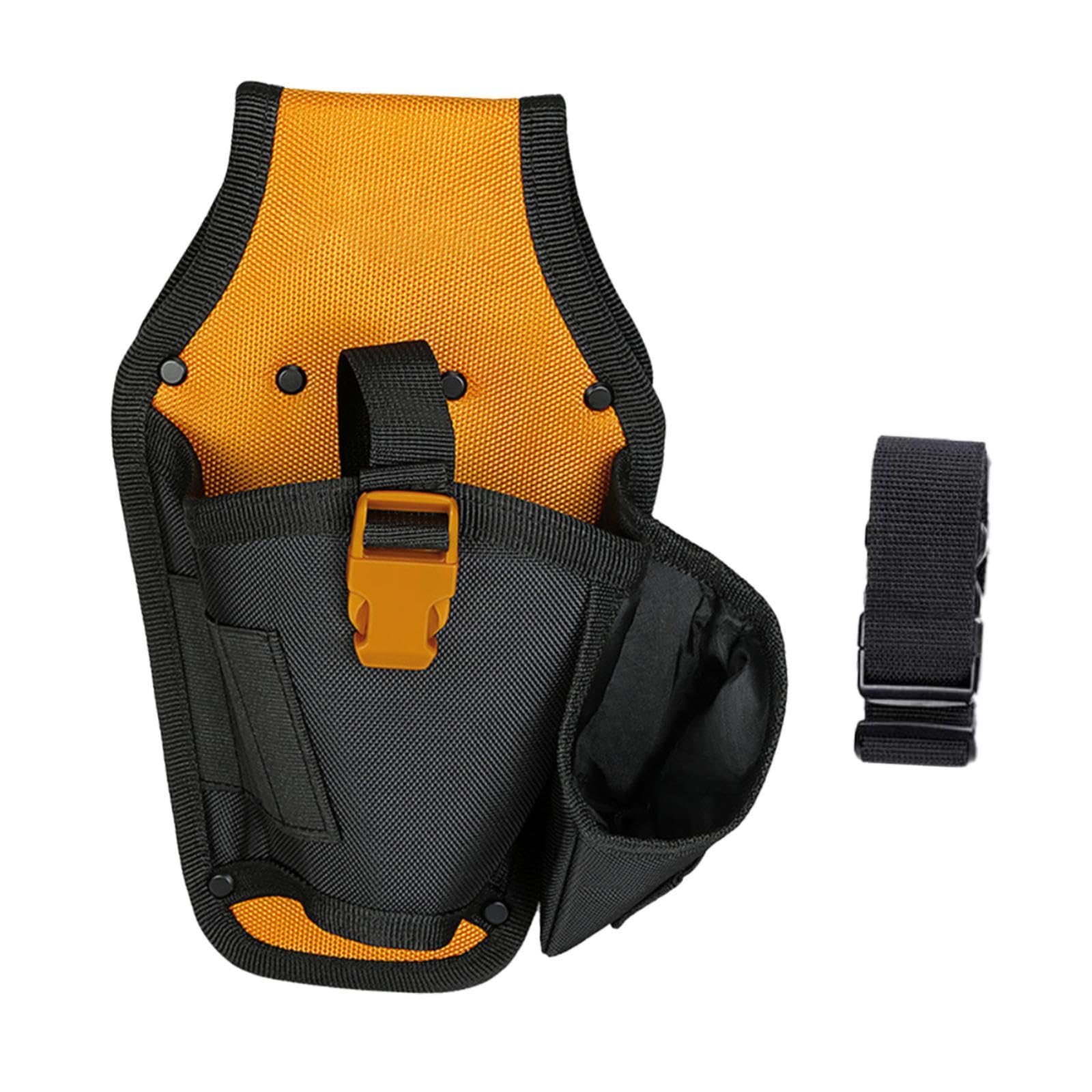 Sac Ceinture pour Perceuse électrique, Sac à Outils Oxford, Support de Perceuse Pratique, Sac Ceinture pour Outils de Quincaillerie, avec Ceinture