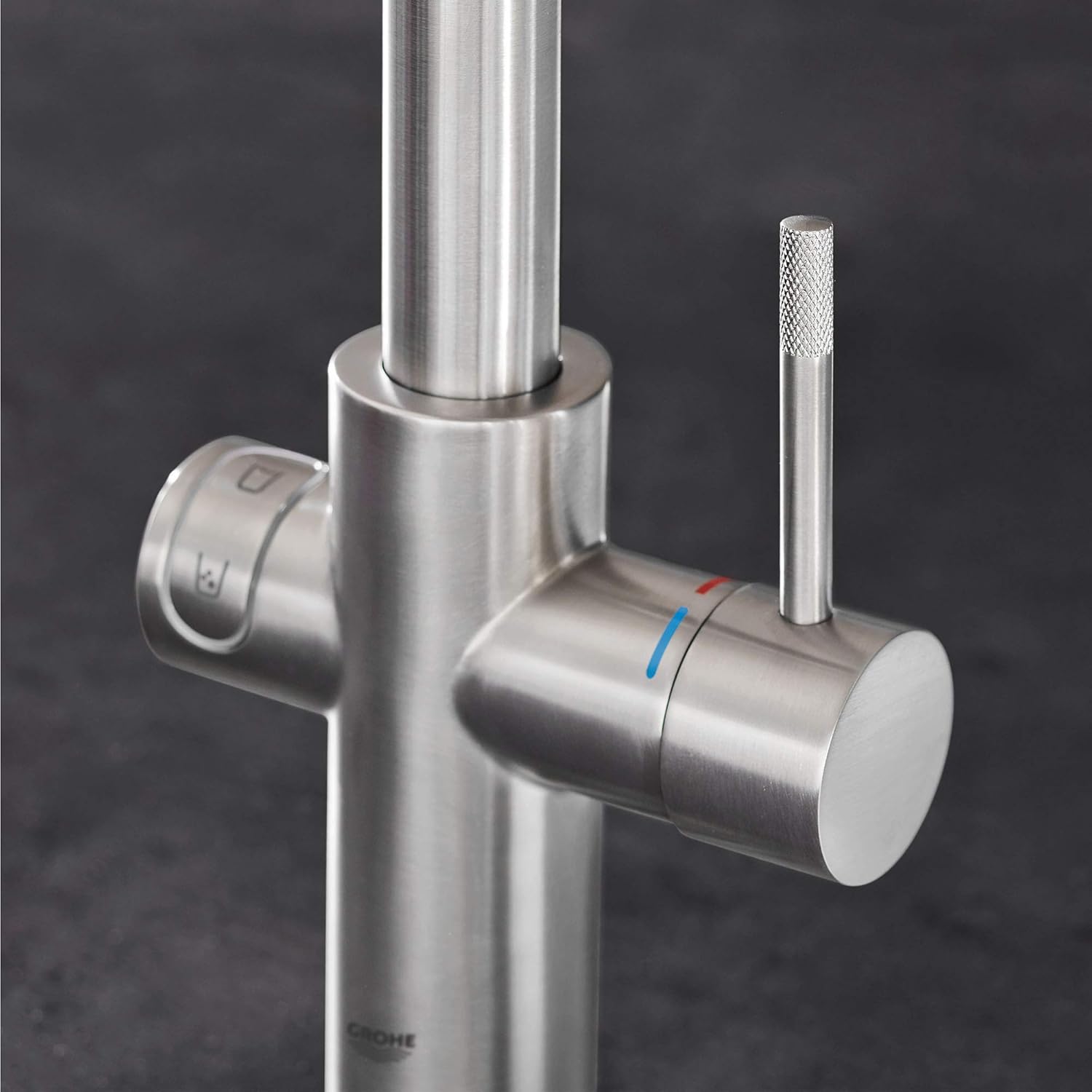 Stainless Steel Modern Deck Mounted Cold Water Dispenser Faucet