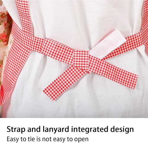 Miniatura 4 de 3 delantales florales de cocina, delantales para mujer, lindos delantales florales para mujer, adecuados para regalos del día de la madre, Acción de