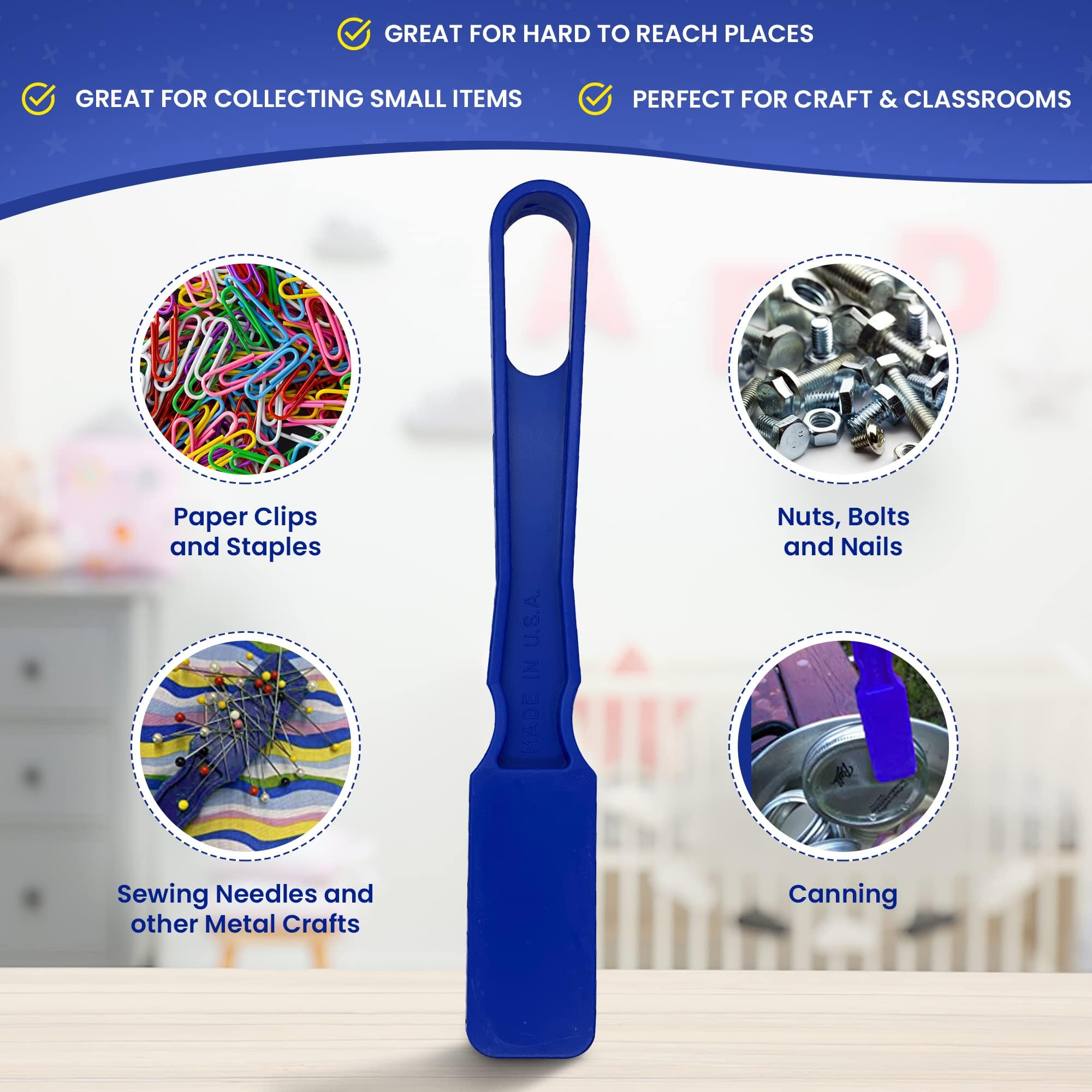 AcpopbM Kit de Bingo Magnétique - 1 Bâton Magnétique + 100 Jetons Loto - Jeu Éducatif pour Enfants et Accessoire Pratique de Stockage (Vert AcpopbM Kit de Bingo Magnétique - 1 Bâton Magnétique + 100 Jetons Loto - Jeu Éducatif pour Enfants et Accessoire Pratique de Stockage (Vert