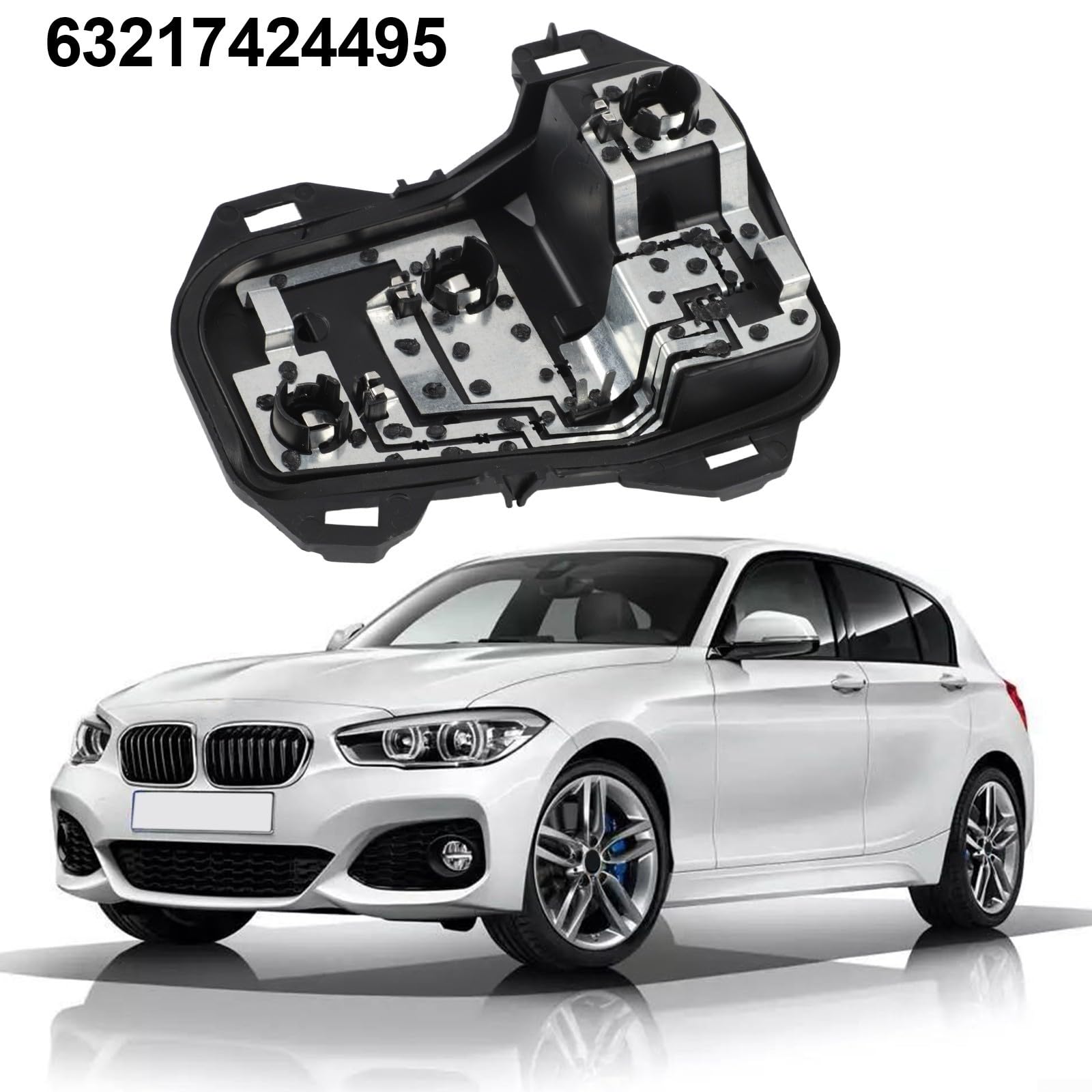 Pannello di fissaggio fanale posteriore sinistro per BMW serie 1 F20 F21 2015-2019