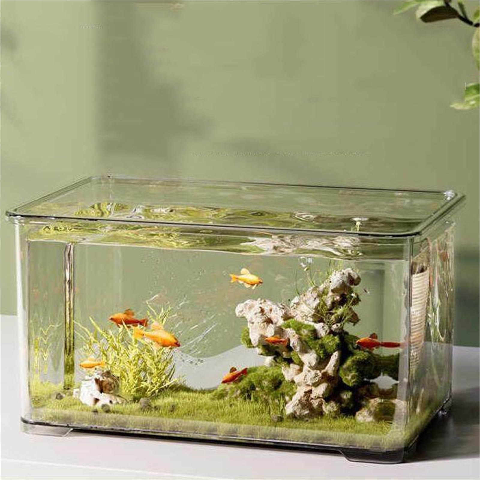 Siedlisko terrarium Zbiornik do hodowli żółwi, stacjonarny, ekologiczny zbiornik użytku domowego, wszechstronny Terrarium akwariowe