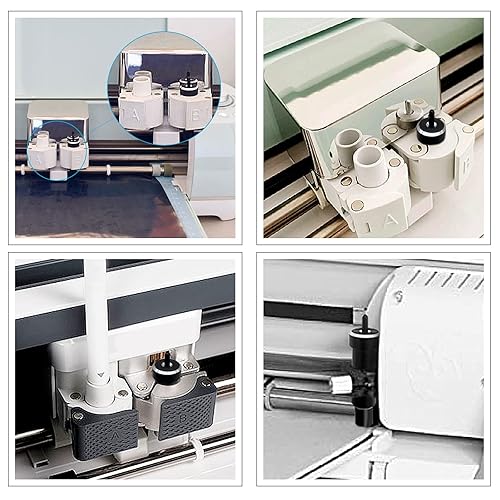 Miniatura 7 de Hadwoer 50 cuchillas de corte de repuesto compatibles con Explore Air 2Air 3MakerMaker 3Expression, cuchillas estándar de punta fina de 45 grados