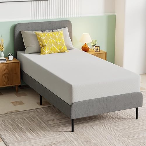 Miniatura 185 de PayLessHere - Colchón de espuma viscoelástica con gel, 6 pulgadas, tamaño queen, con certificación CertiPUR-US, sin fibra de vidrio, cama en una