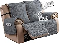 Vista 35 de Genina Funda impermeable para sofá reclinable de 3 asientos, funda de sofá reclinable, funda antideslizante para sofá reclinable, protector