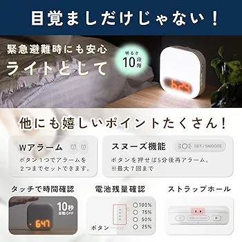 Amazon.co.jp: 【充電式・光量アップ】 HIKARIDE(ヒカリデ) 光