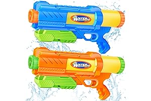 Super Water Gun for Adults: 2-Pack Mega Blasters for Outdoor Water Fights