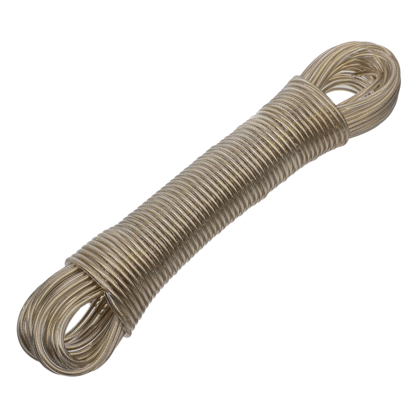 ABOOFAN Portable Travel Clothesline Coated Laundry Line Sturdy and Drying Rope for Indoor and Outdoor Use for Clothes and Towels