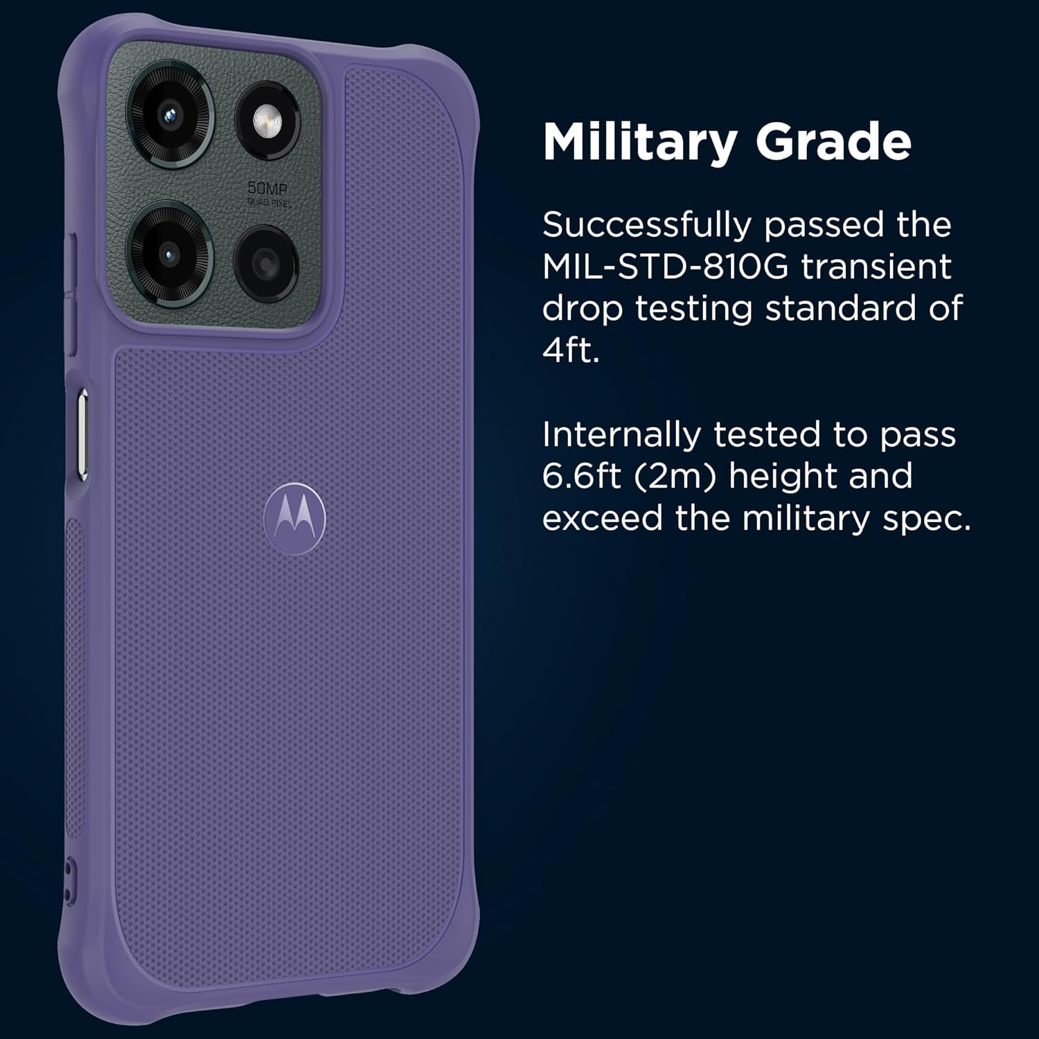 Motorola Moto G (2025/2026) & G Play (2026) Rugged Protective Case- Daybreak - Precision fit, Military Grade Shock Absorbing Cover for Enhanced Phone Grip, Drop Protection