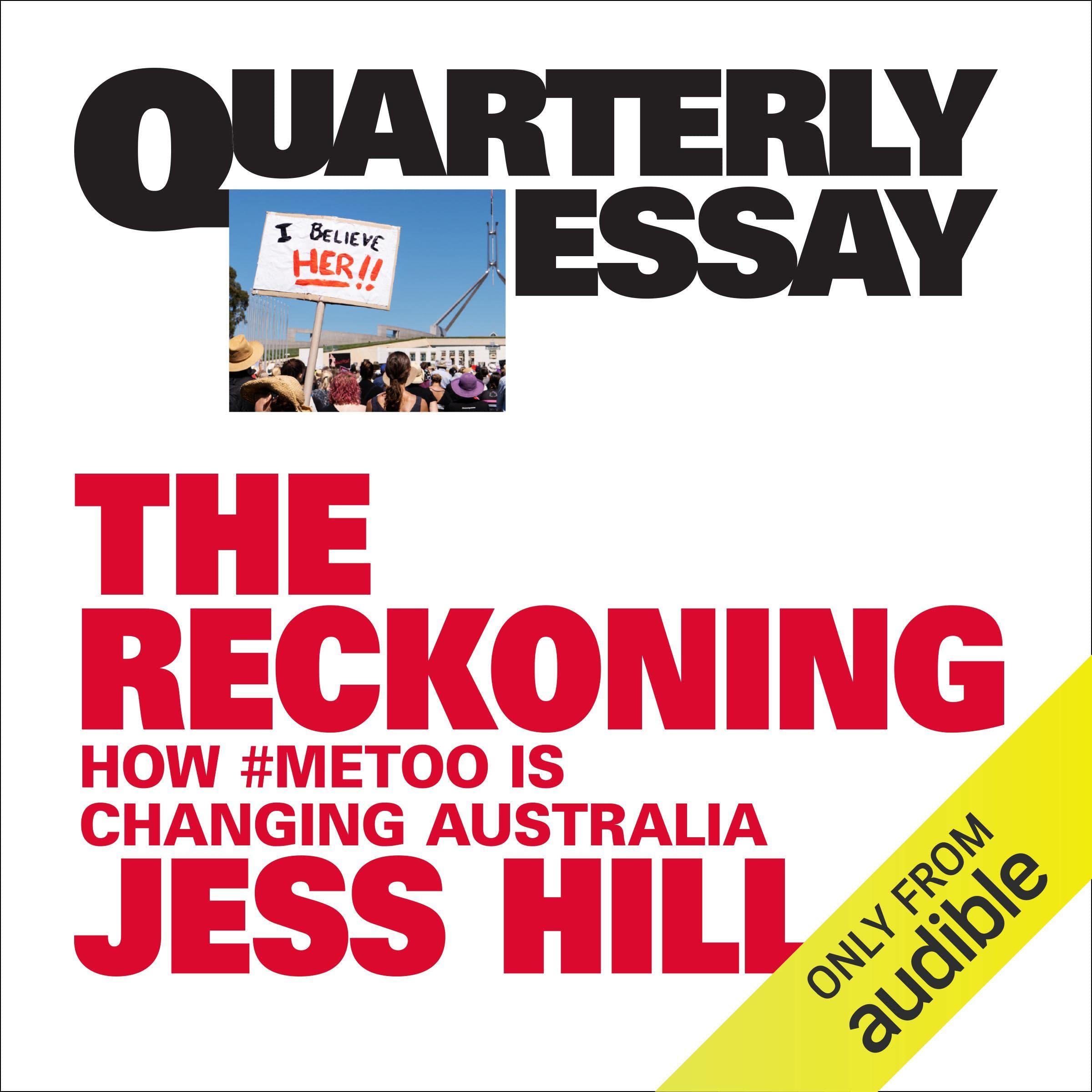 Cover art for Quarterly Essay 84: The Reckoning