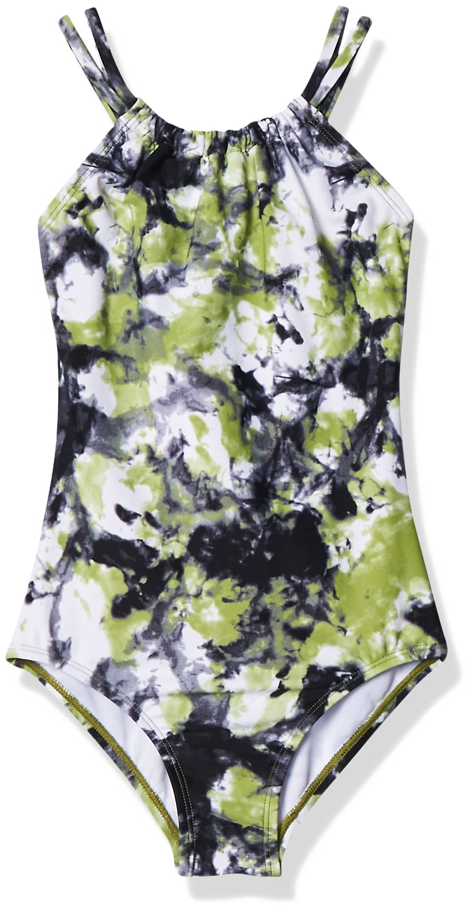 Kanu Surf Girls Jasmine Beach Sport Halter One Piece Swimsuit