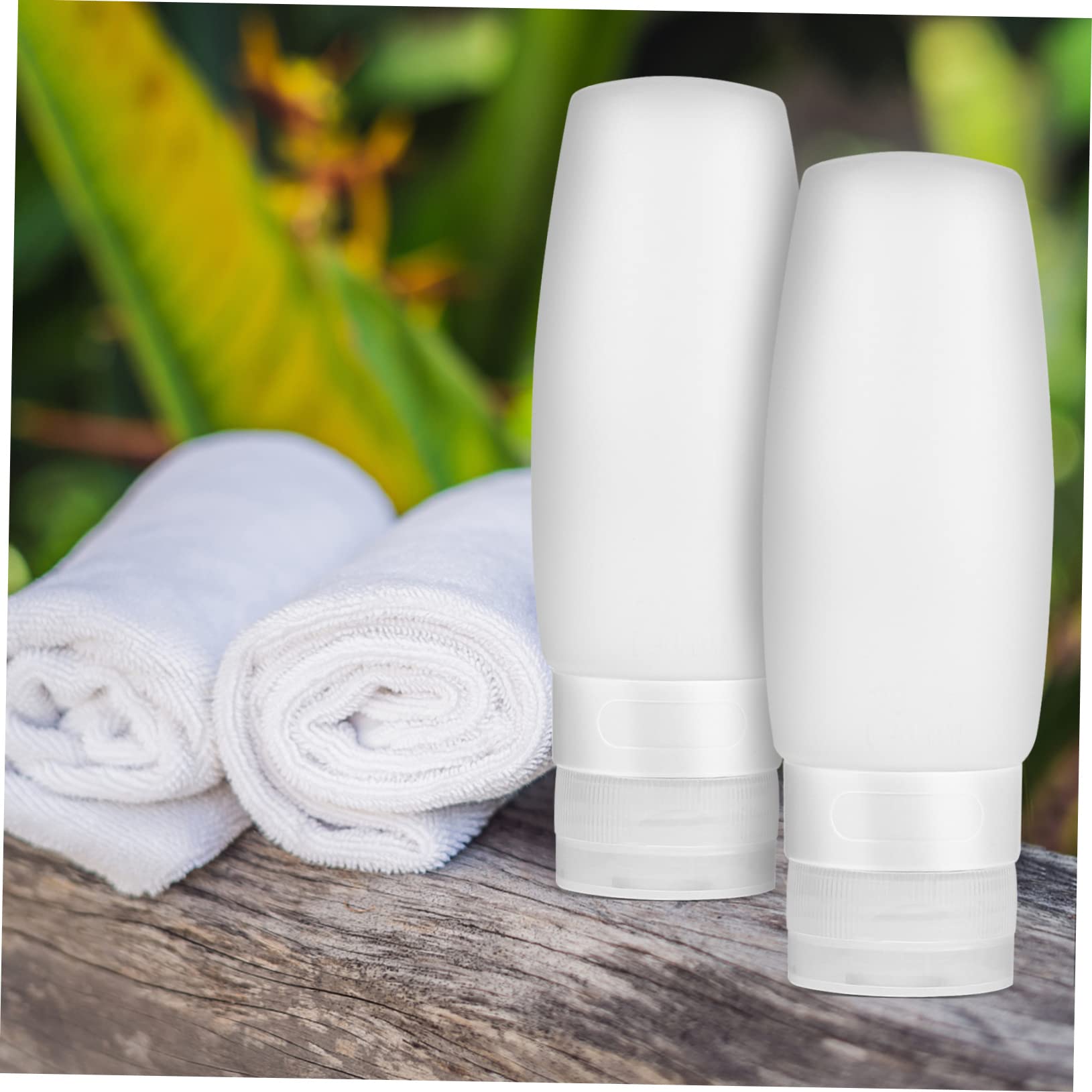 Didiseaon 12pezzi Bottiglie Squeeze Silicone Per Viaggio Contenitori Ricaricabili Per Shampoo Lozioni e Cosmetici Pratiche e Impermeabili Per Toiletries Viaggio