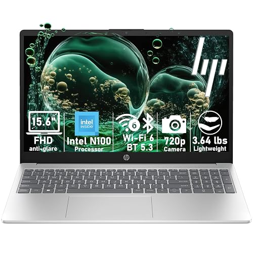 HP 15.6 FHD Laptop with Copilot AI 16GB RAM