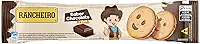 Biscoito Recheado Rancheiro Chocolate com Coco 90g – Crocante, Sabor Tropical e Recheio Cremoso