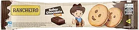 Biscoito Recheado Rancheiro Chocolate com Coco 90g – Crocante, Sabor Tropical e Recheio Cremoso