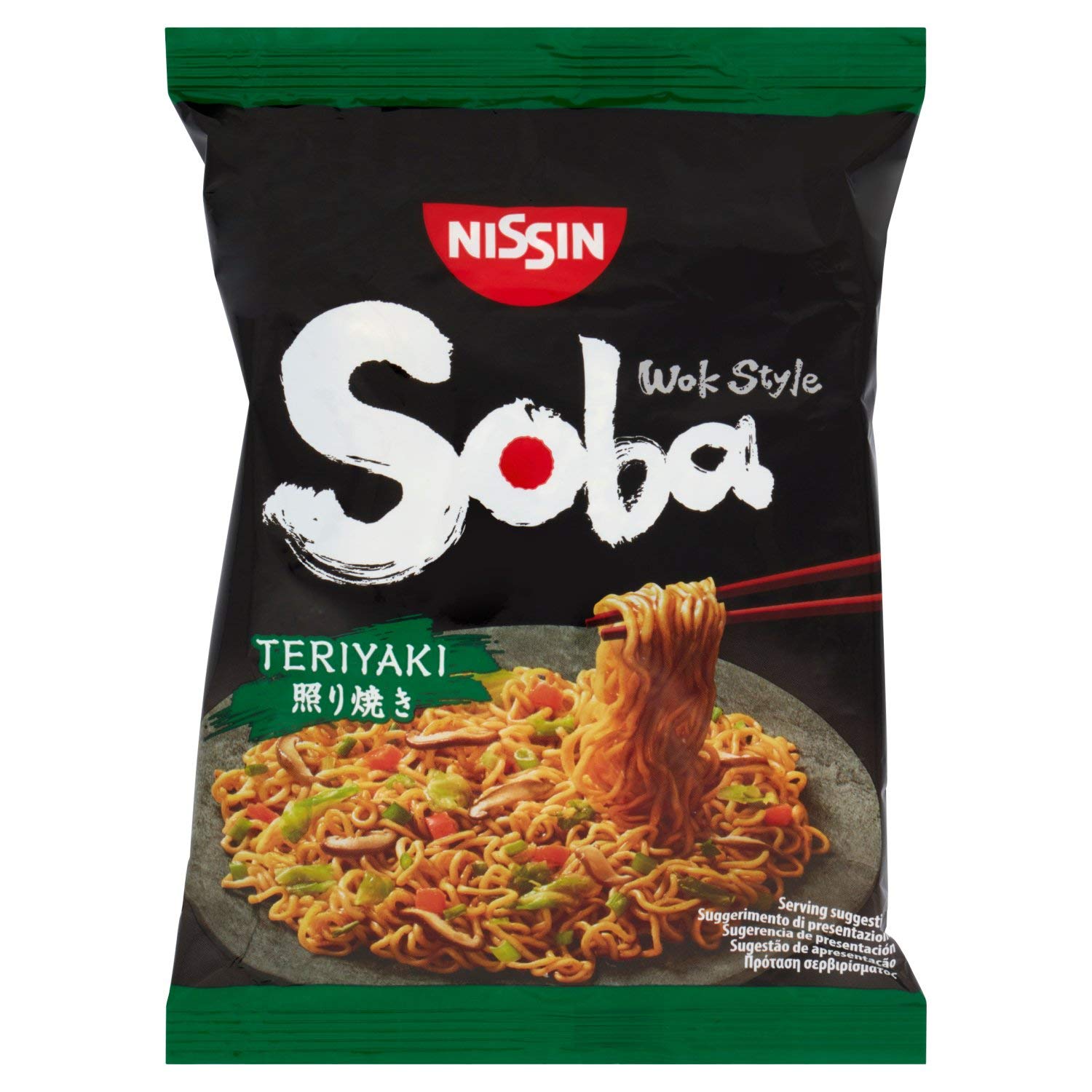 NISSINSoba Fried Instant Noodles - Teriyaki - 9 Packets