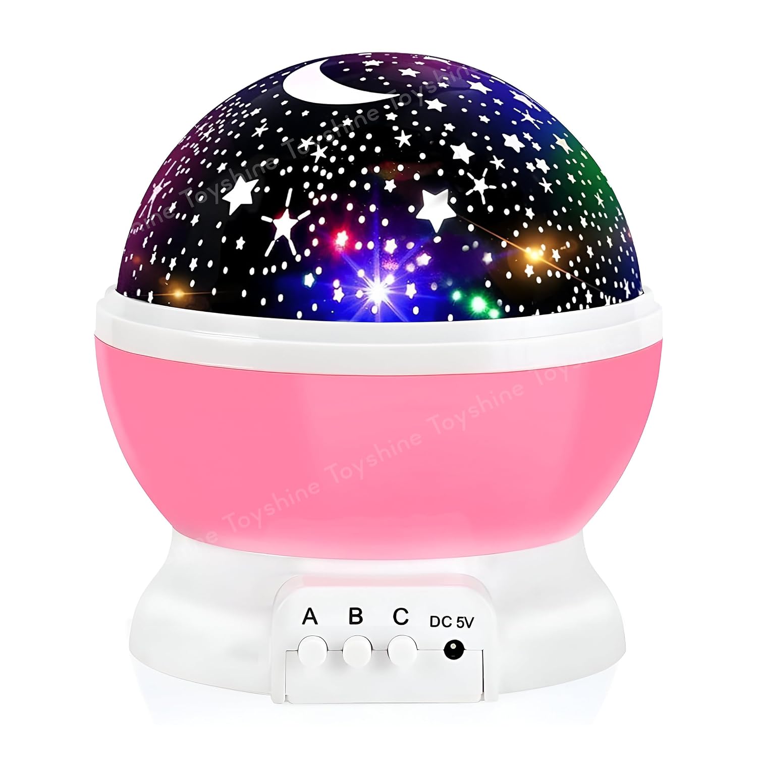 Toyshine Star Moon Night Light Lamp Projector with 12 Color Changing Lights Modes,360° Rotating Night Lamp Projection lamp... - Review, Price and Buying Guide