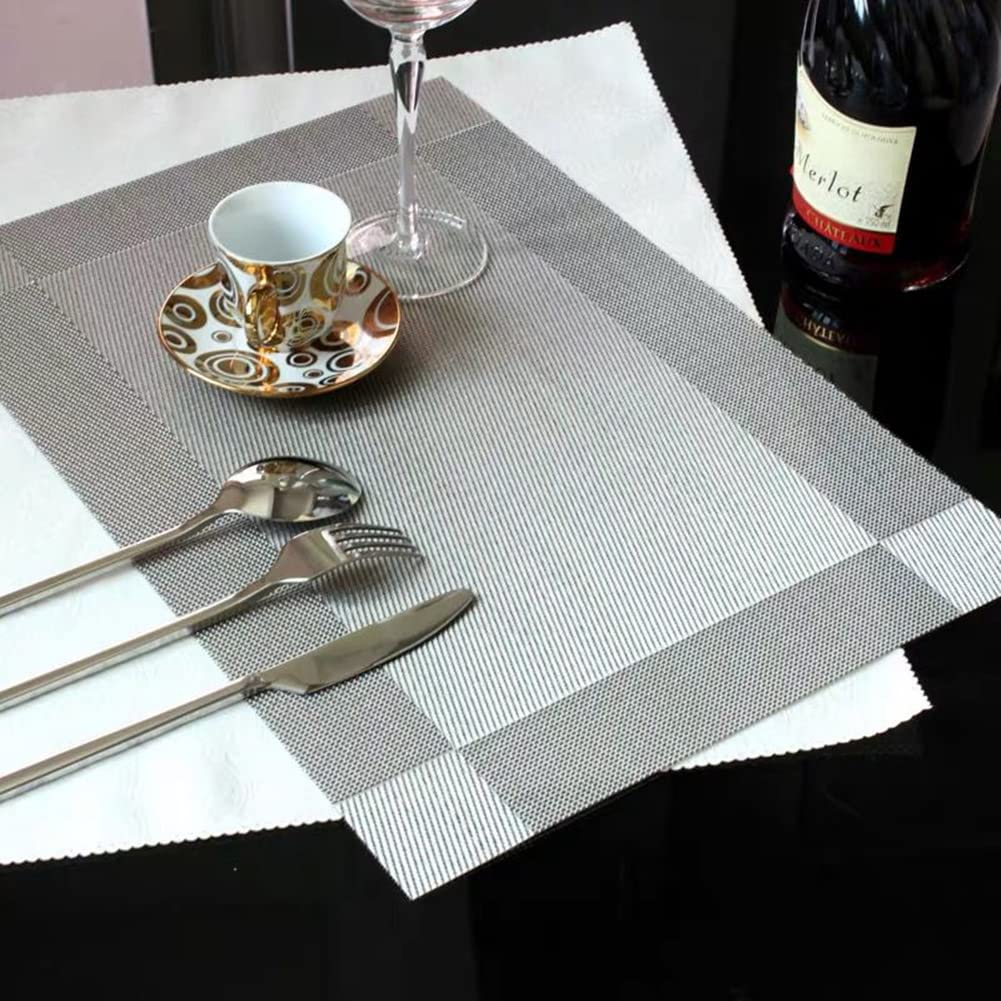 Xmkuwa Placemats, Washable PVC Table Mats - Image 4