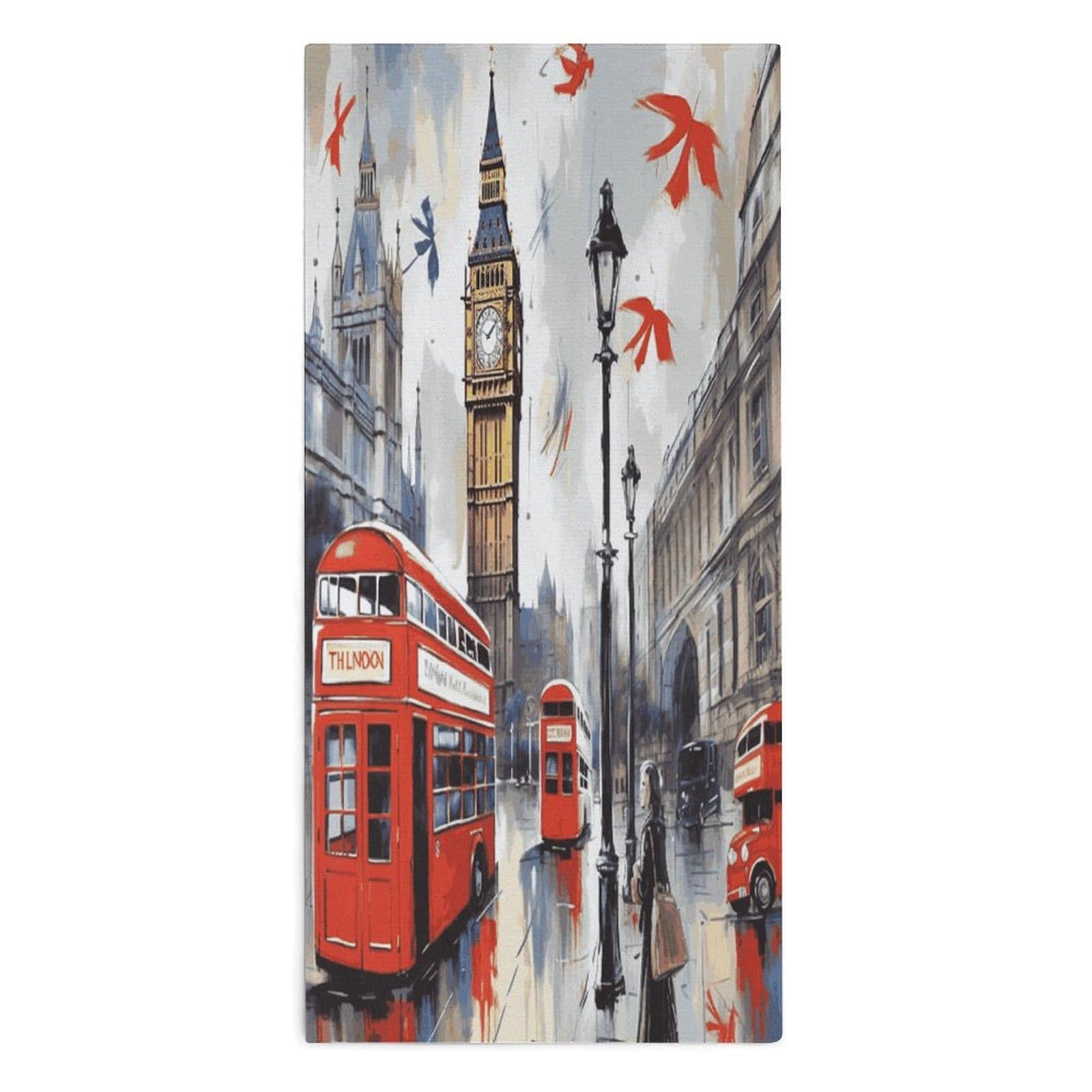 VstaDank London Towel Quick Dry Absorbent Towels for Beach Thin Soft Lightweight Travel Bath Towel Sand Free Super Microfiber Face Towels for Sport Bath Adults