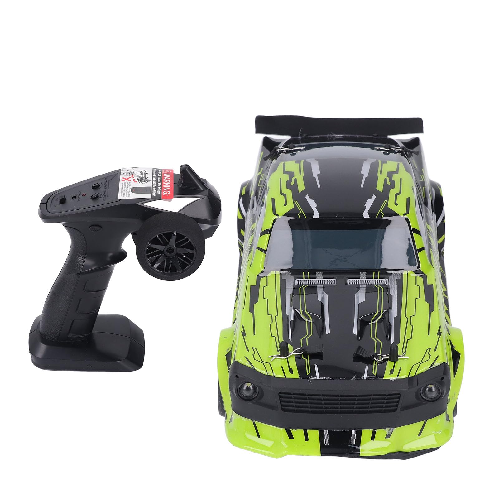 Auto da Corsa RC Elettrica Compatta 1/14 con Luci Controllate Dal Giroscopio, Funzione Impermeabile per Corse Estreme, Divertimento per Bambini e Collezionisti