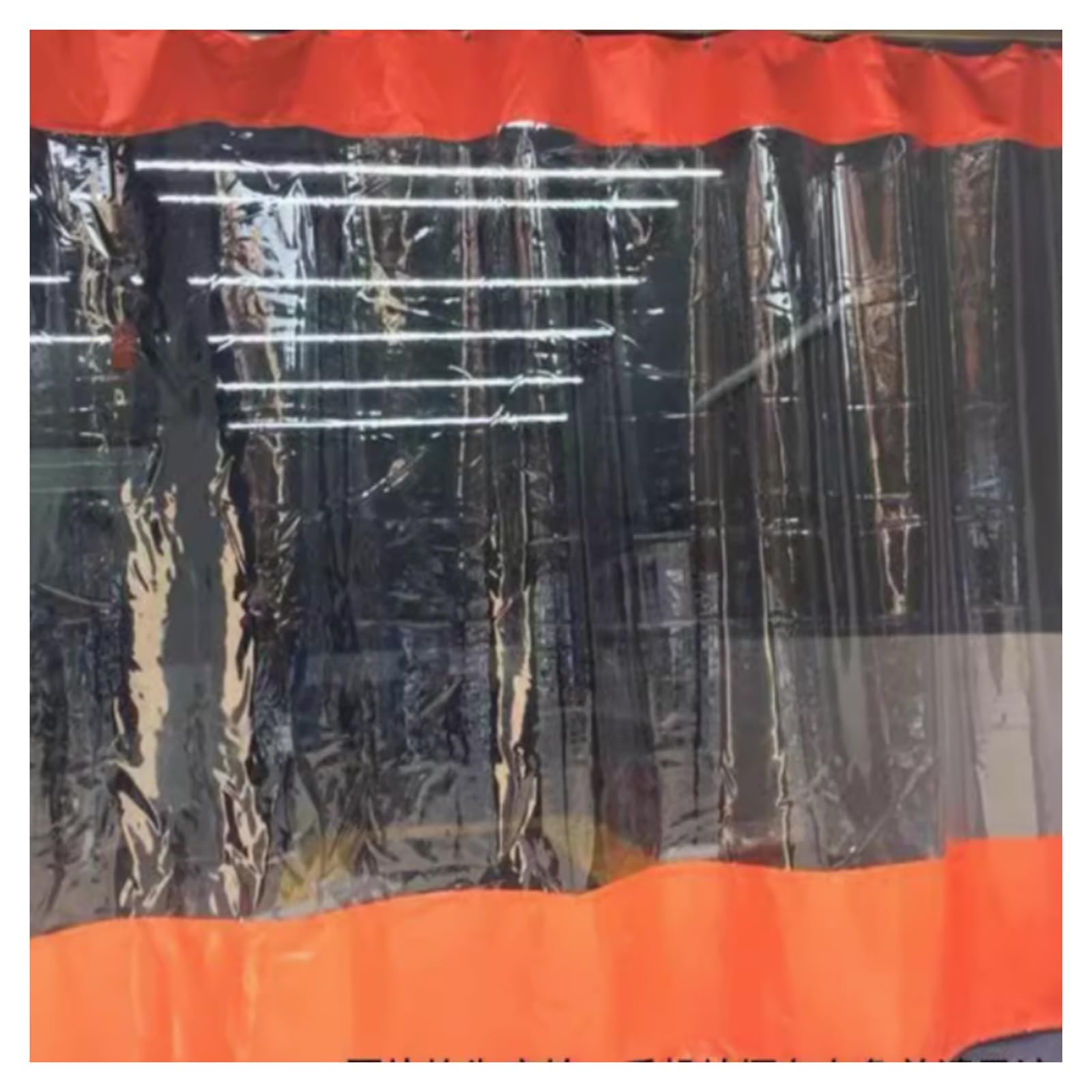 Rideaux d'extérieur en vinyle transparent pour protéger la véranda et la tonnelle de la pluie