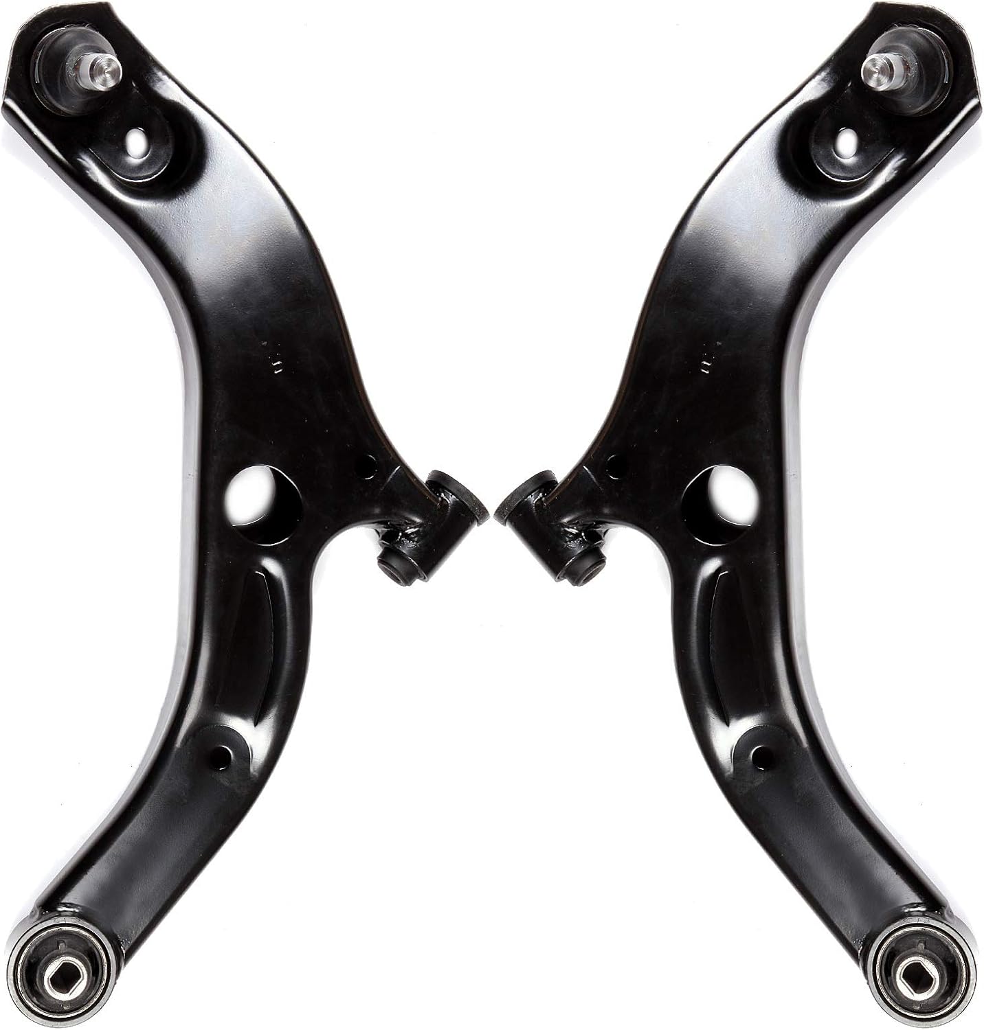 OCPTY - New 2-Piece fit for 1999 2000 2001 2002 2003 for Mazda Protege - 2 Front Left Right Lower Control Arm with Ball Joint Assembly