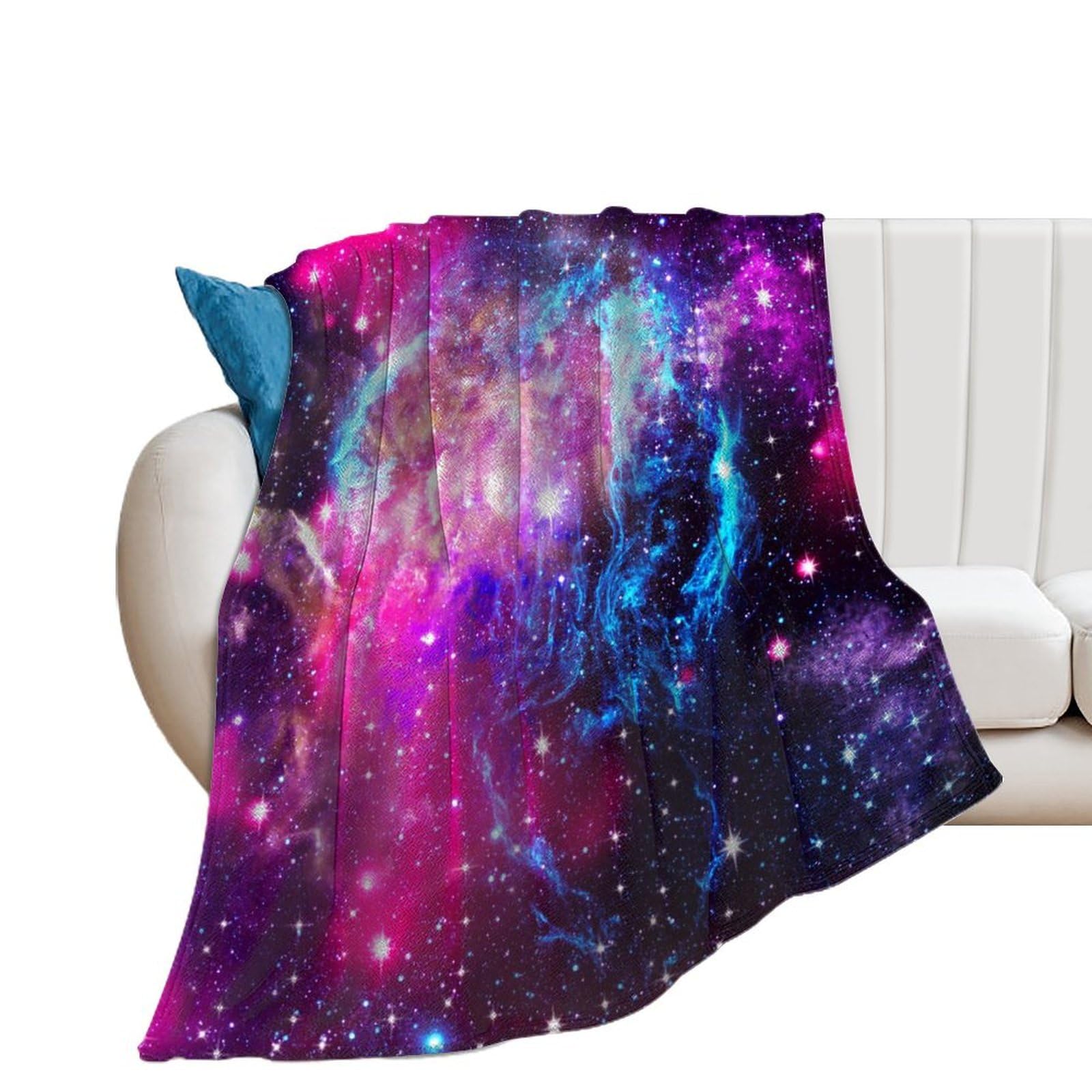 Couverture polaire nébuleuse de l'espace pour nuits cocooning