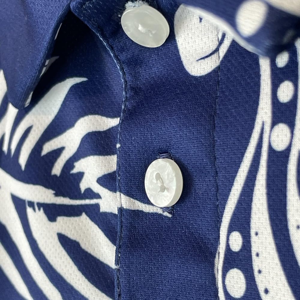 Amazon | [Royalpalm Hawaii] アロハシャツデザイン ポロシャツ